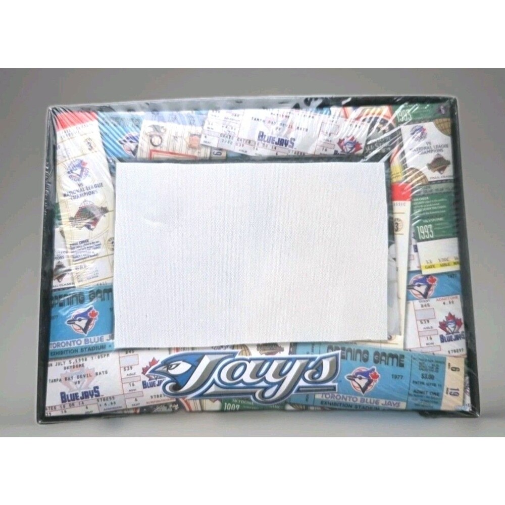 Vtg MLB Toronto Blue Jays  Picture Frame World Series Ticket Collection Artwork